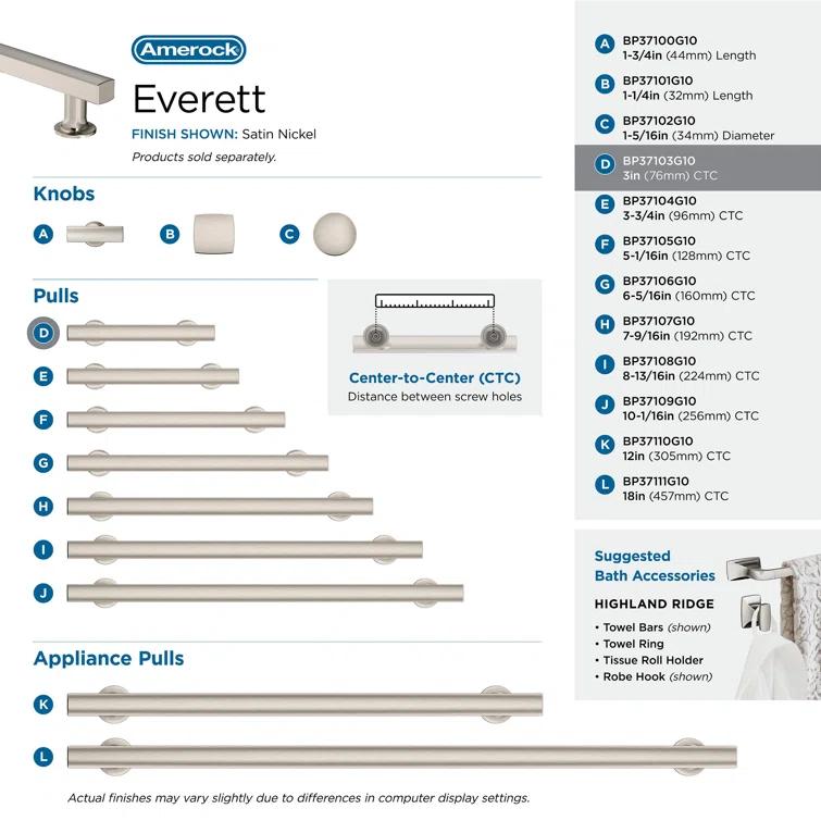 Amerock Everett Bar Pull
