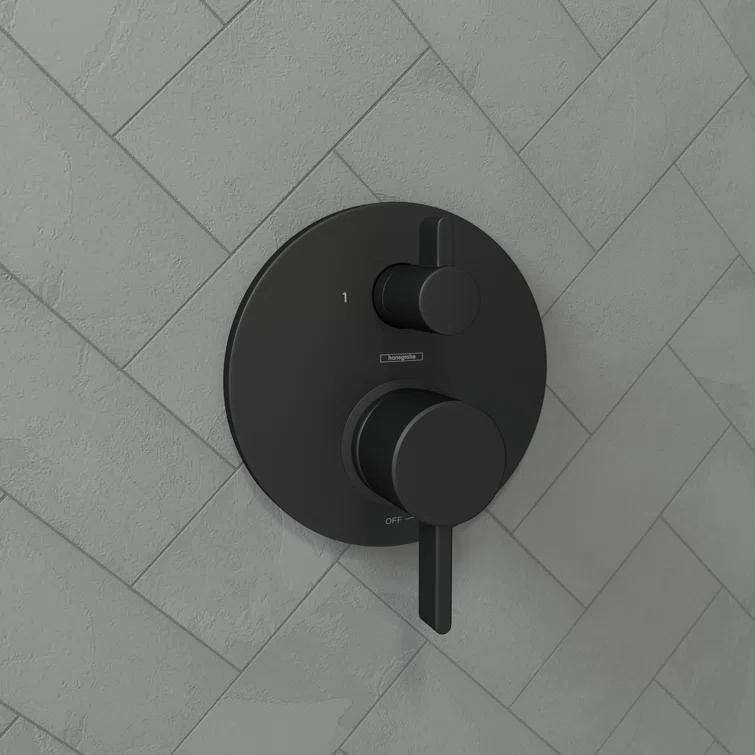 Ecostat HG S Pressure Balance Diverter Faucet Trim with Lever Handle