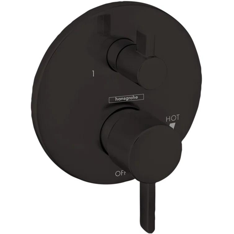 Ecostat HG S Pressure Balance Diverter Faucet Trim with Lever Handle