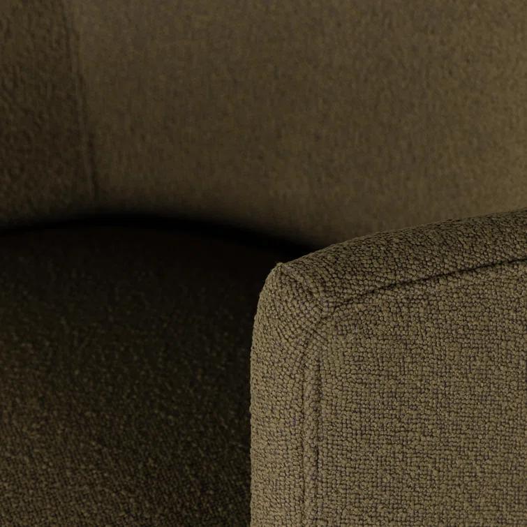 Margie Swivel Chair - Natural Boucle