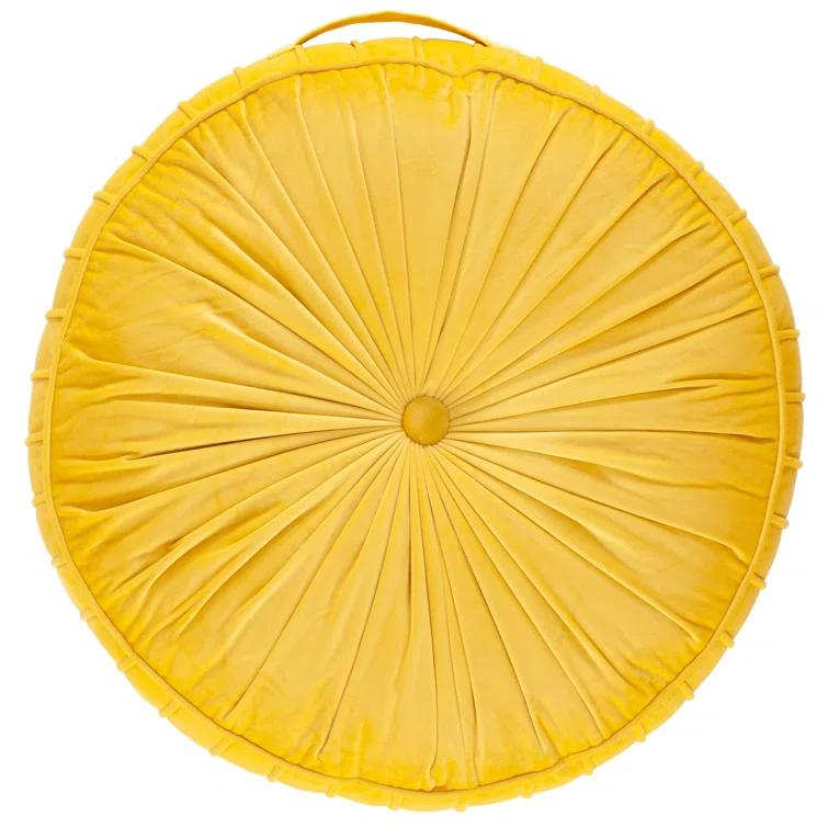 Clary Buttons Throw Pillow