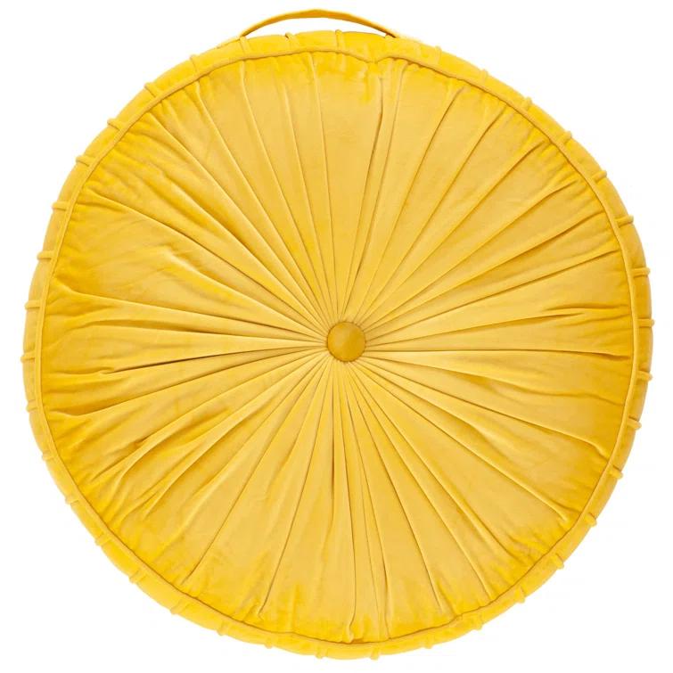 Clary Buttons Throw Pillow