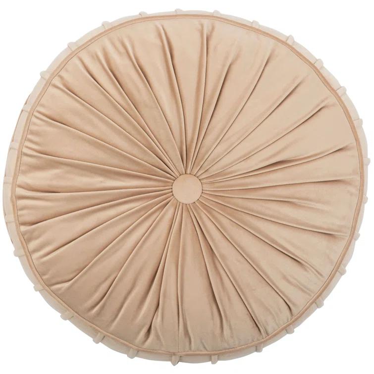 Clary Buttons Throw Pillow
