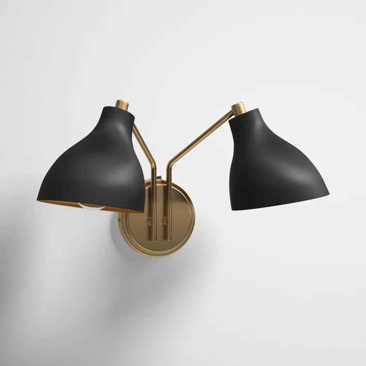 Elyse 2 Light Dimmable Armed Sconce
