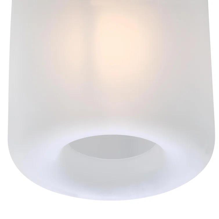 Judd Glass Semi Flush Mount