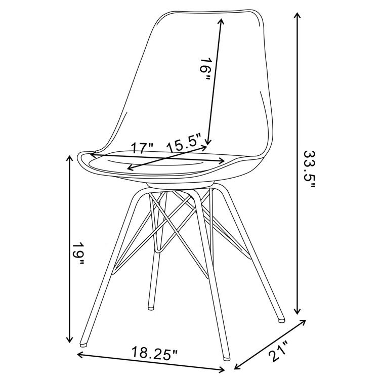 Slade Faux Leather Dining Chair