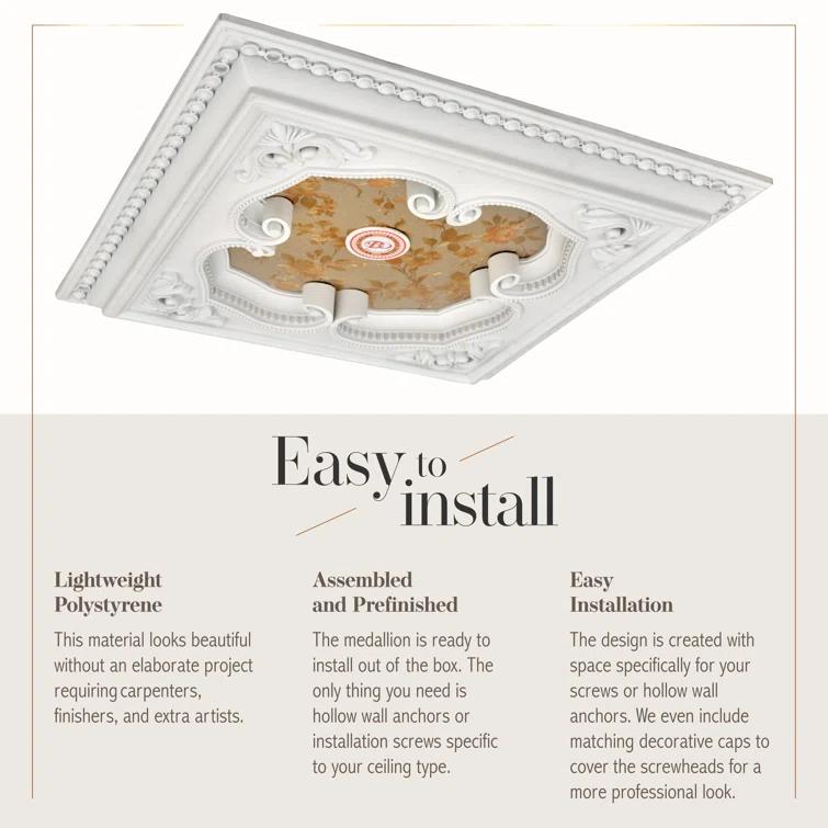 Four Leaf Clover Ceiling Medallion