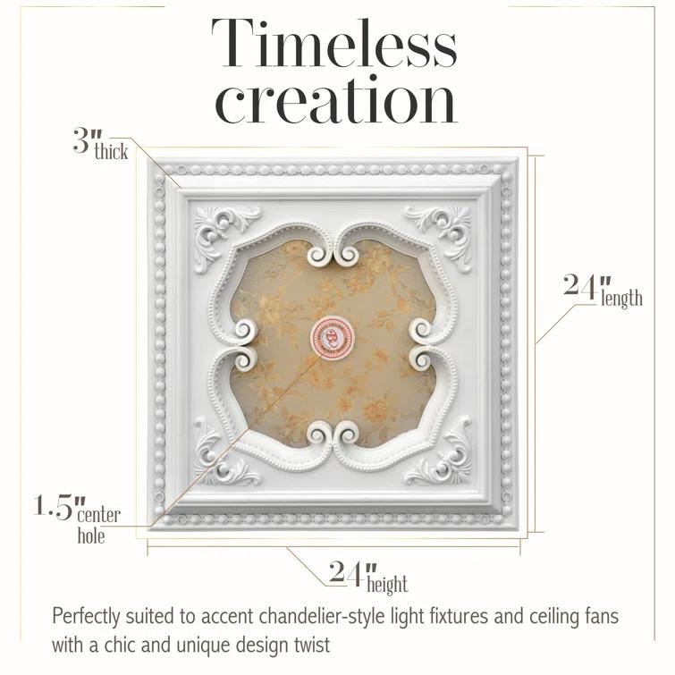 Four Leaf Clover Ceiling Medallion