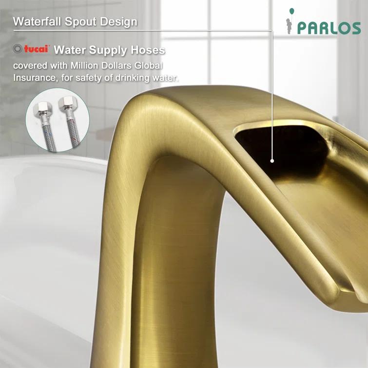 Doris 2-Handle Widespread Roman Tub Faucet