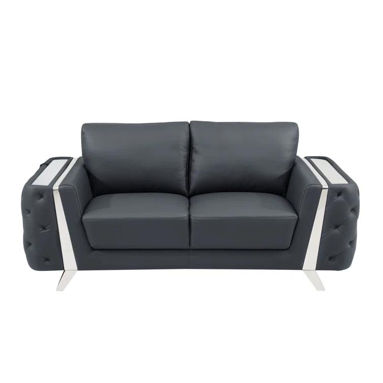 2 - Piece Leather Living Room Set