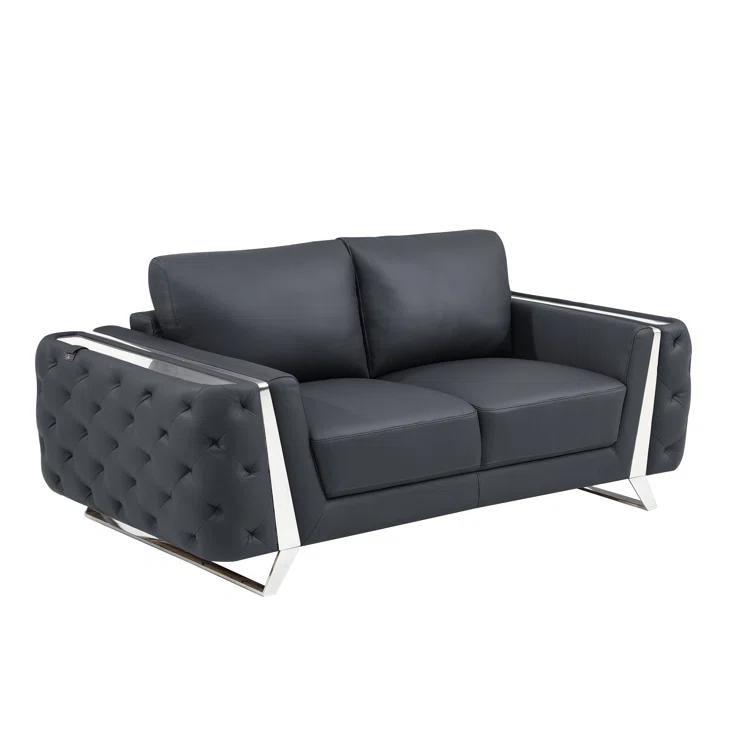 2 - Piece Leather Living Room Set