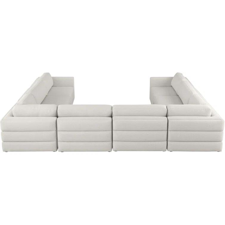 Howardine 8 - Piece Upholstered Sectional