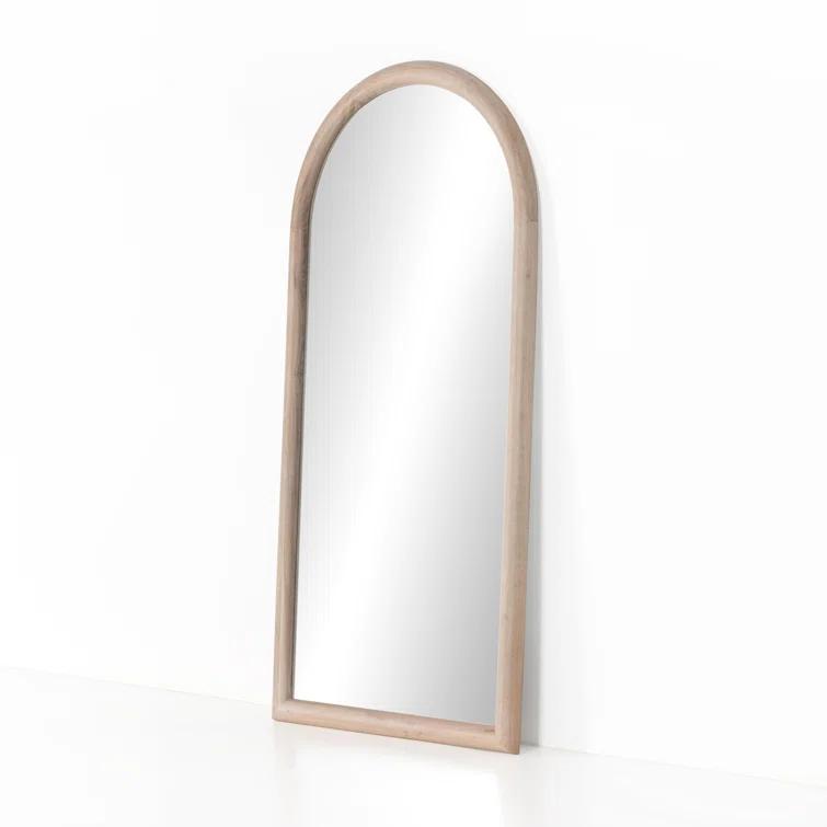 Ava Full Length Mirror - Whitewash Acacia