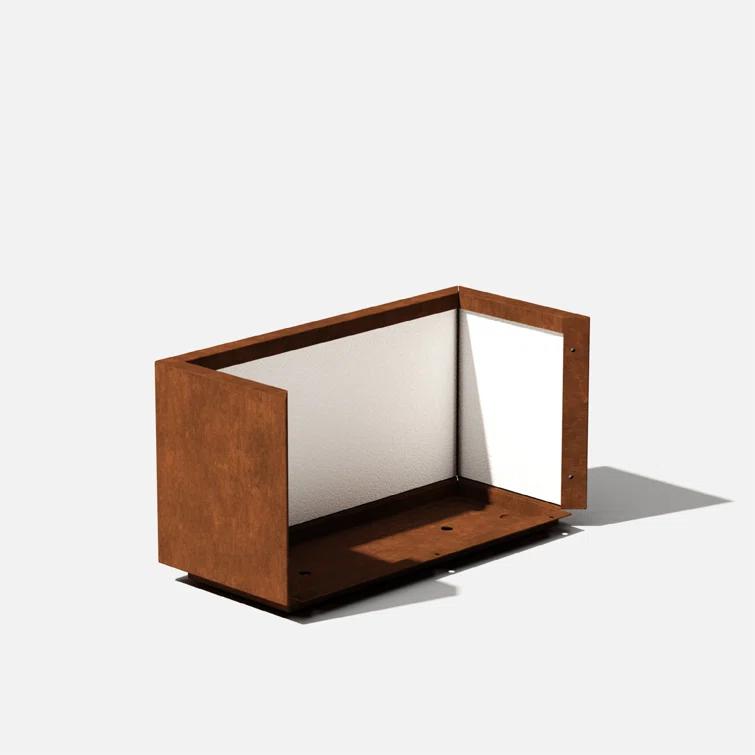 Corten Steel Series Long Box Planter