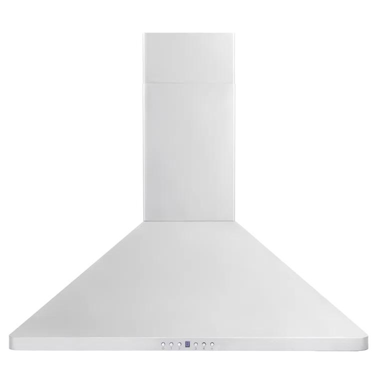 ZLINE KITCHEN & BATH 36 inch Convertible 400-CFM Recirculating Stainless steel Wall-Mounted Range Hood