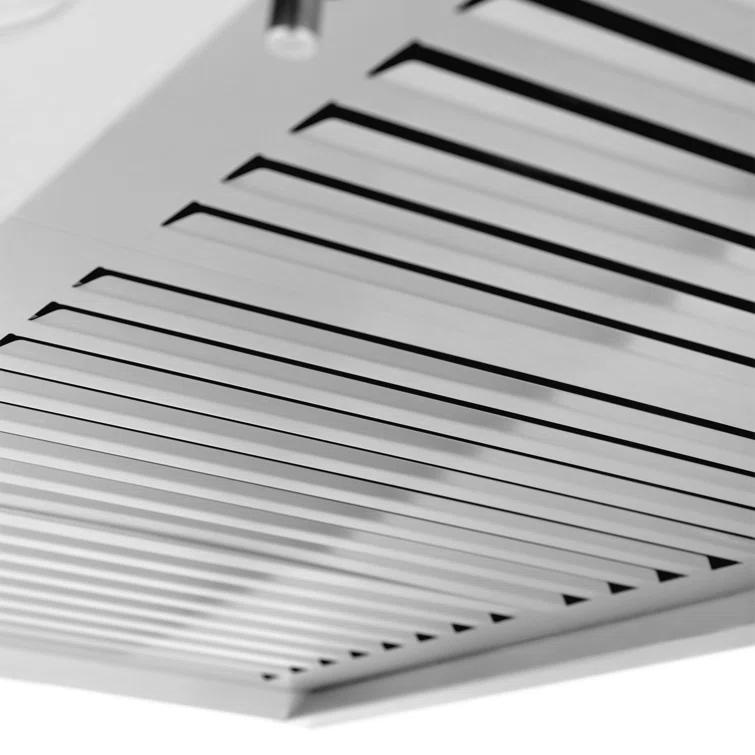 ZLINE KITCHEN & BATH 36 inch Convertible 400-CFM Recirculating Stainless steel Wall-Mounted Range Hood