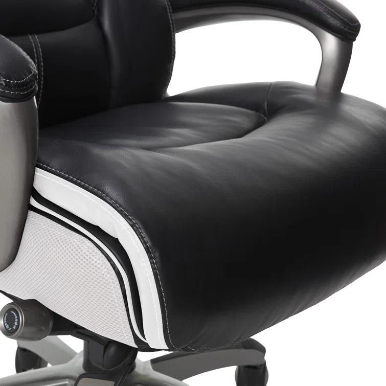 Serta Lautner Executive Office Chair, SmartLayers and ComfortCoils Technology, Adjustable Lumbar