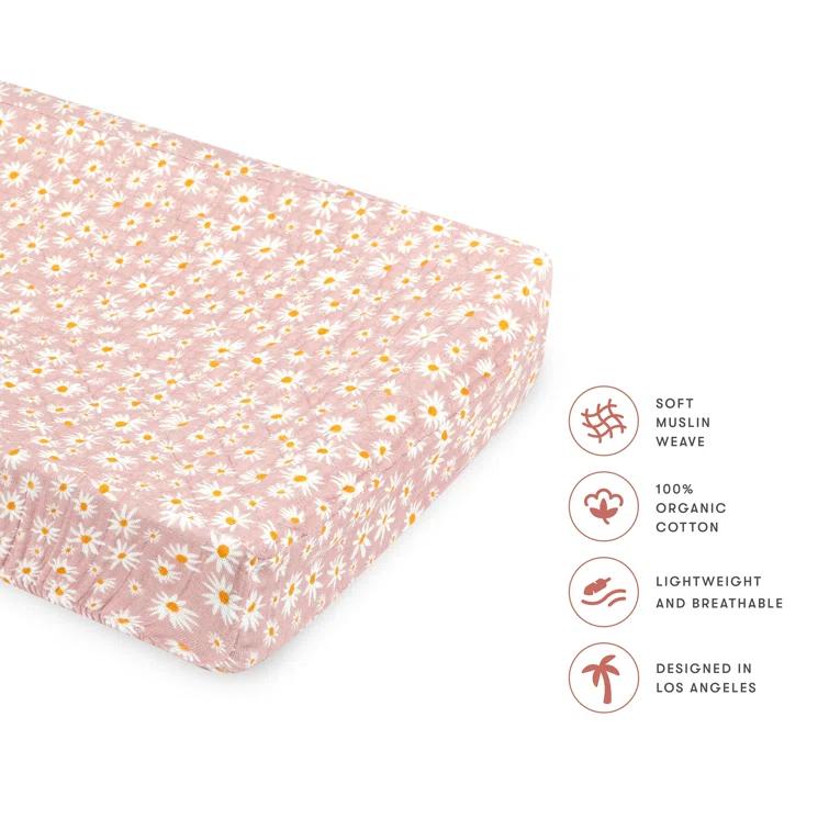 Daisy Changing Pad Cover