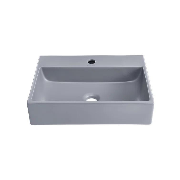 Claire 20 Rectangle Ceramic Vessel Sink