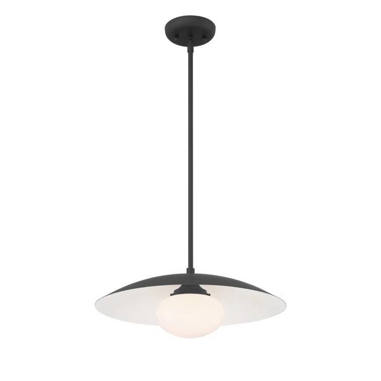 Shah Pendant Light - Black / 18" Dia