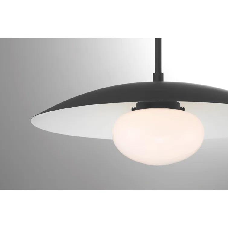 Shah Pendant Light - Black / 18" Dia