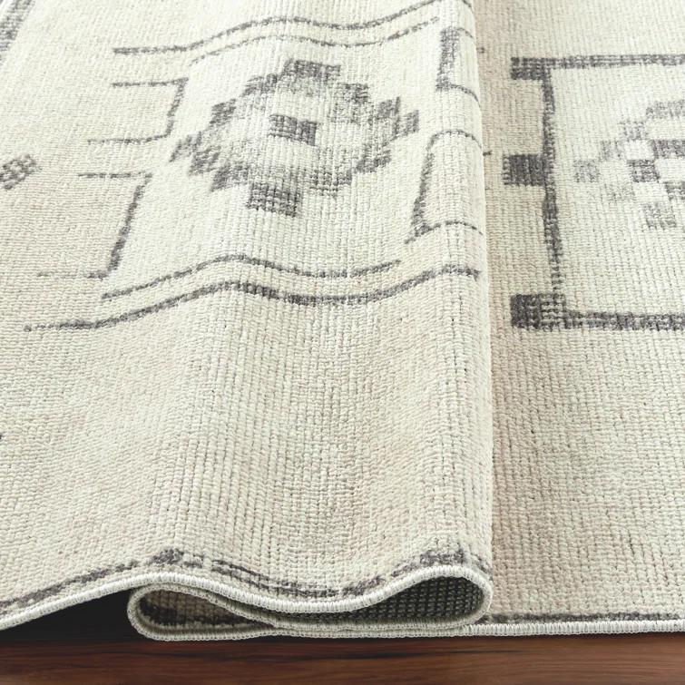 Becki Owens x Surya Solana Vintage Charcoal/Beige Area Rug