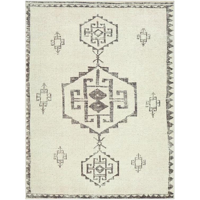 Becki Owens x Surya Solana Vintage Pewter/Beige Area Rug