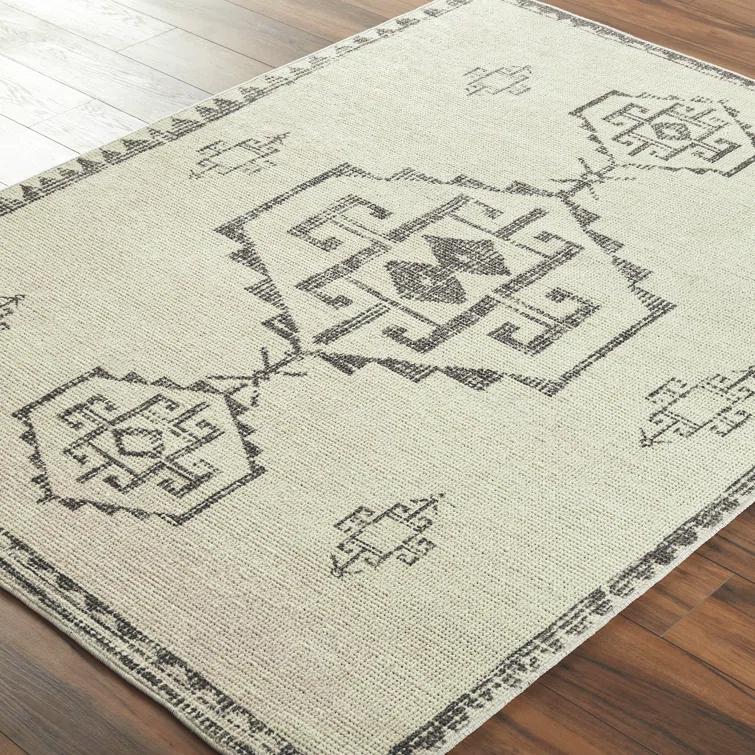 Becki Owens x Surya Solana Vintage Pewter/Beige Area Rug