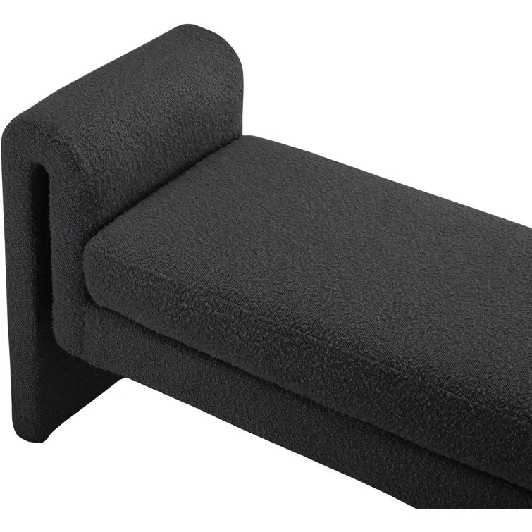 Hiroyasu Upholstered Boucle Bench