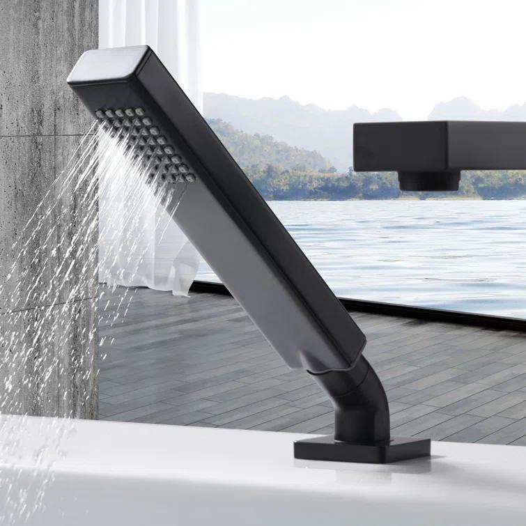 Ultra Faucets UF65847 Rift Deck Tub Filler