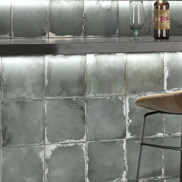 Poise 8-in. Zellige Look Glazed Porcelain Wall & Floor Tile