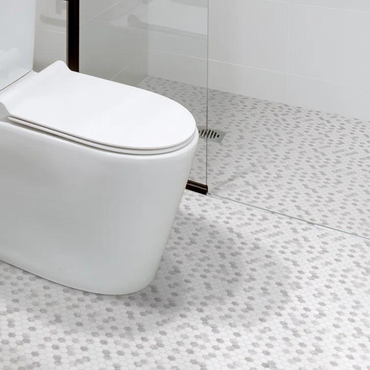 Trillions Hexagon Honeycomb Glass Mosaic Kitchen Backsplash, Bathroom, Shower, Pool, Wall and Floor Tile
