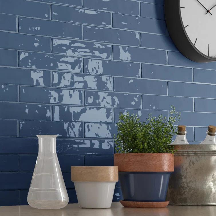 Andova Compass 2-in. x 10-in. Subway Glossy Ceramic Wall Tile