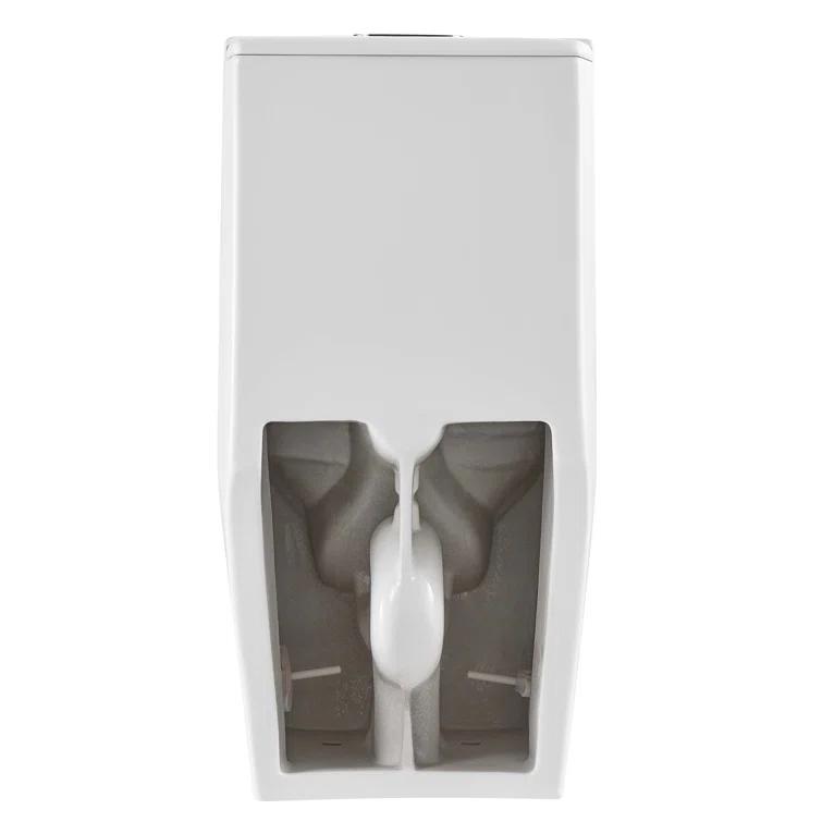 Dual-Flush Elongated One-Piece Toilet with High Efficiency Flush