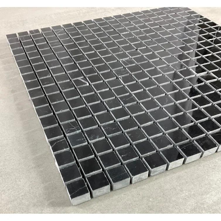 ES Stone 0.625" x 0.625" Natural Stone Grid Mosaic Wall & Floor Tile & Reviews | Perigold