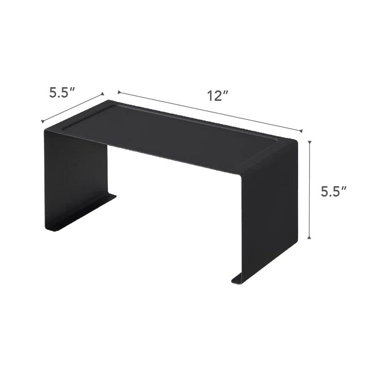 Yamazaki Tower Black Small Kitchen Rack
