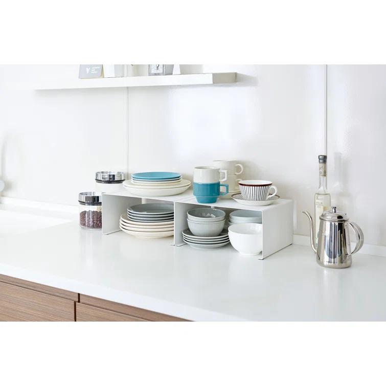 Yamazaki Tower Large White Kitchen Steel Rack