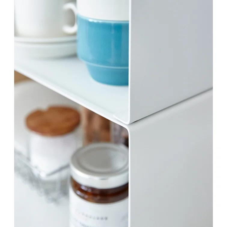Yamazaki Tower Large White Kitchen Steel Rack