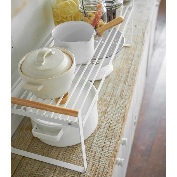 Yamazaki White Tosca Wired Organizer Rack