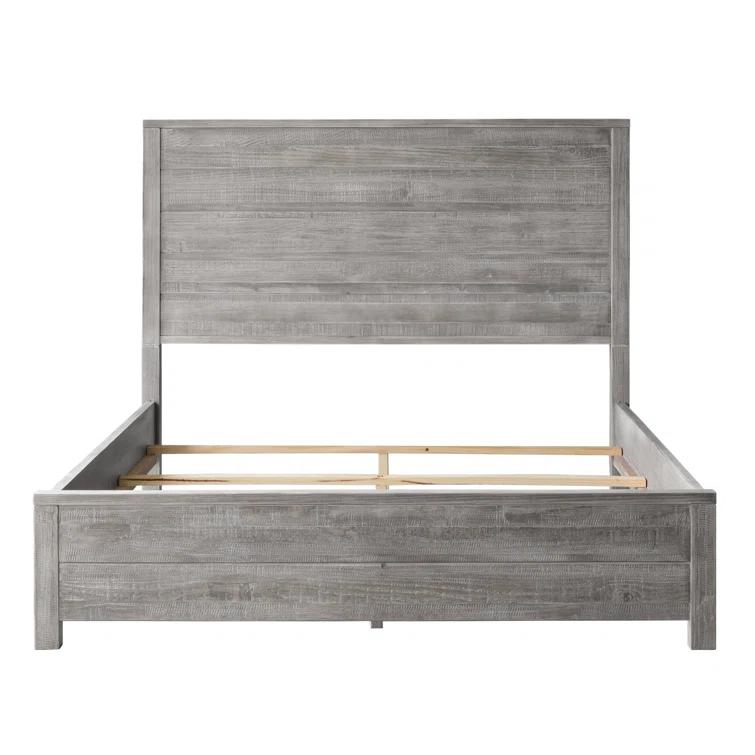 Montauk Solid Wood Panel Bed