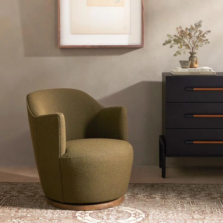 Margie Swivel Chair - Navy