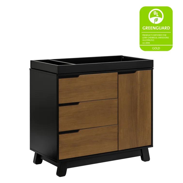 Hudson 3 Drawer 39.5" W Changing Table Dresser