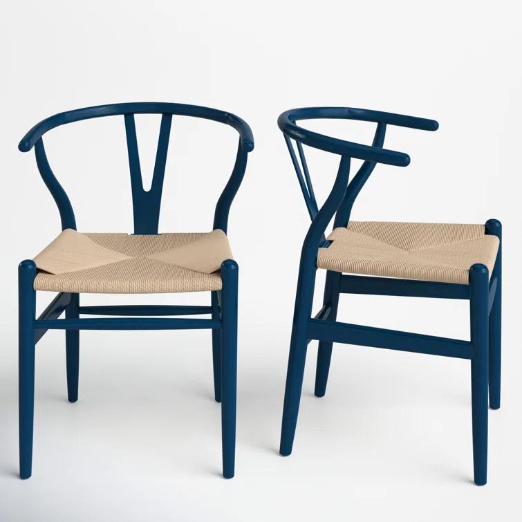 Cylia Dining Chair (Set of 2) - Midnight Blue
