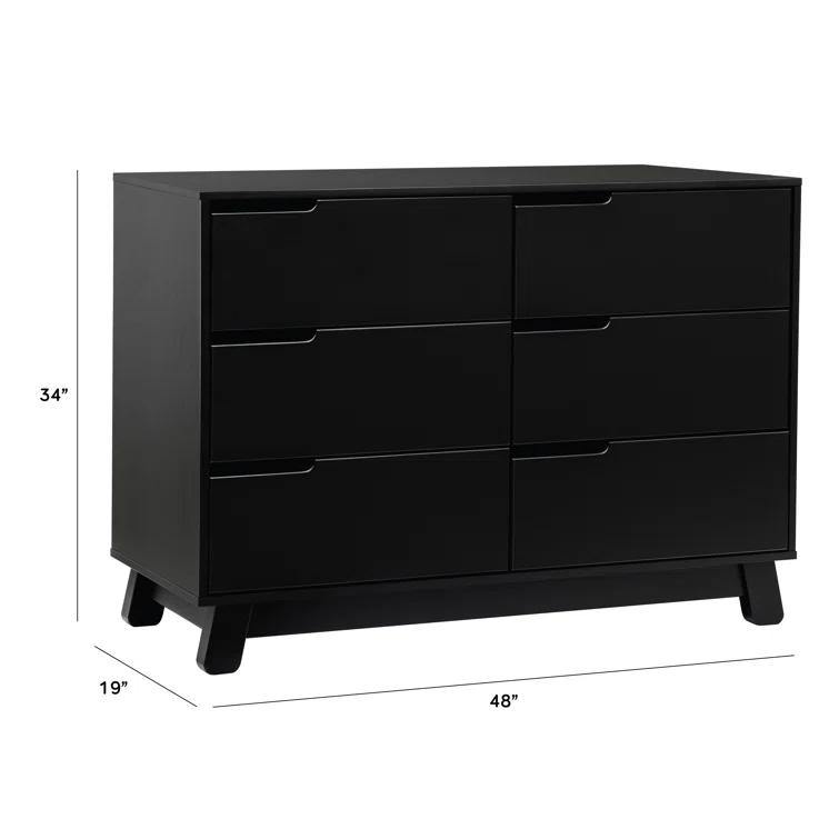 Hudson 6 Drawer 48" W Double Dresser