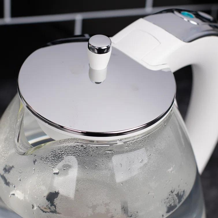 Capresso ® H20 White Electric Glass Tea Kettle