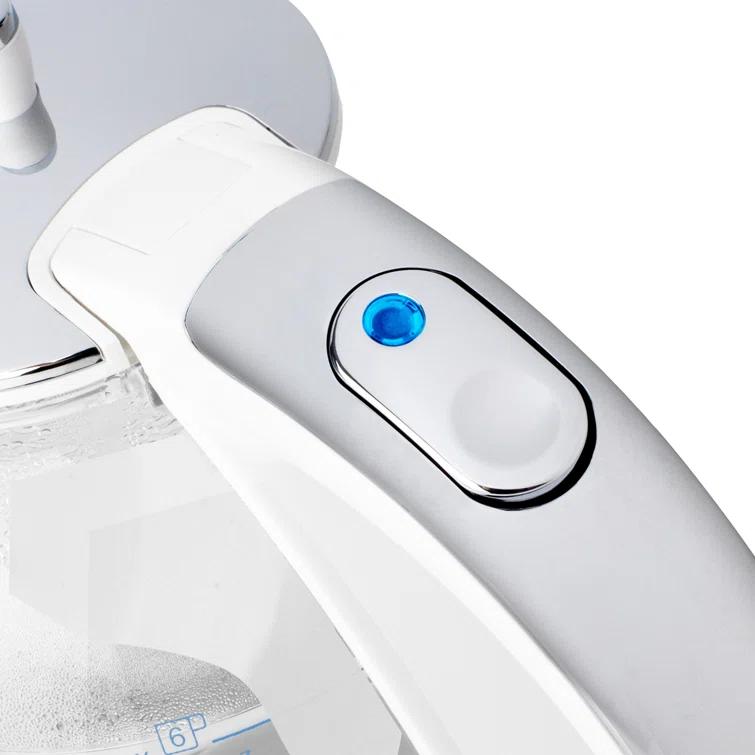 Capresso ® H20 White Electric Glass Tea Kettle