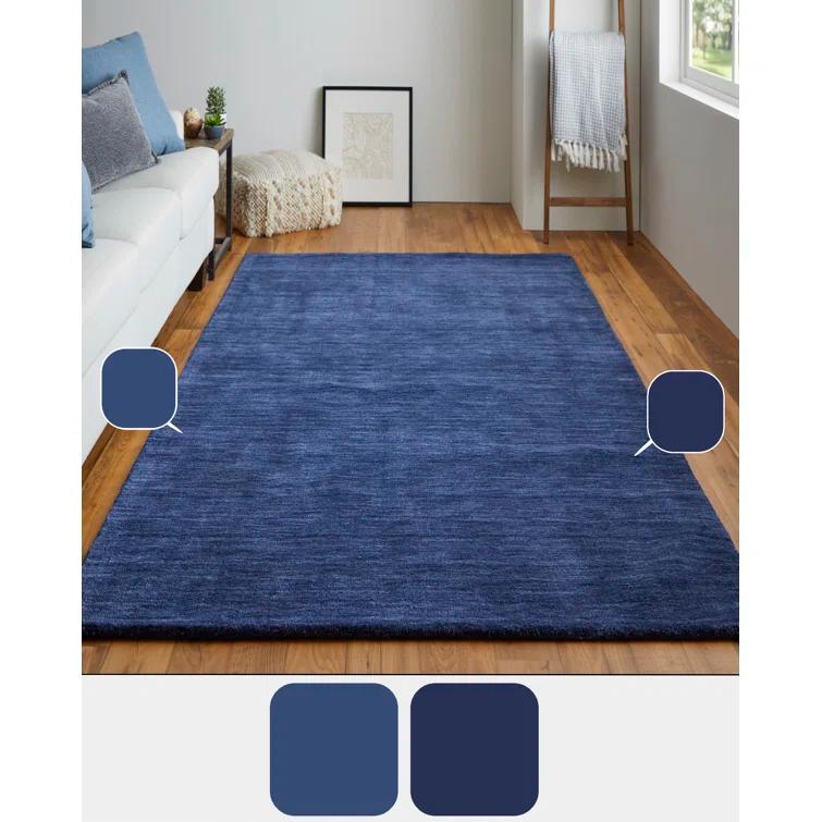 Kaden Wool Blue Rug