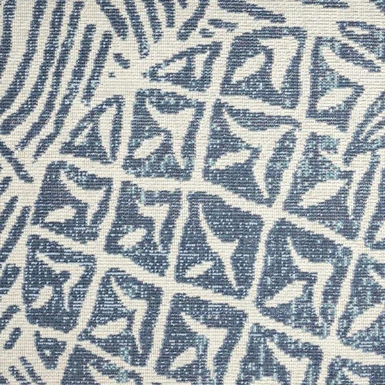 Tommy Bahama Malibu Pineapple Coastal Indoor/Outdoor Area Rug, Navy/Ivory