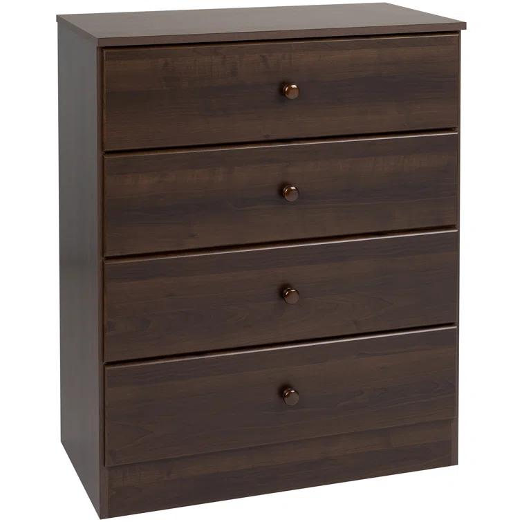 Mcclarrie Simplistic 4 Drawer 30" W Dresser