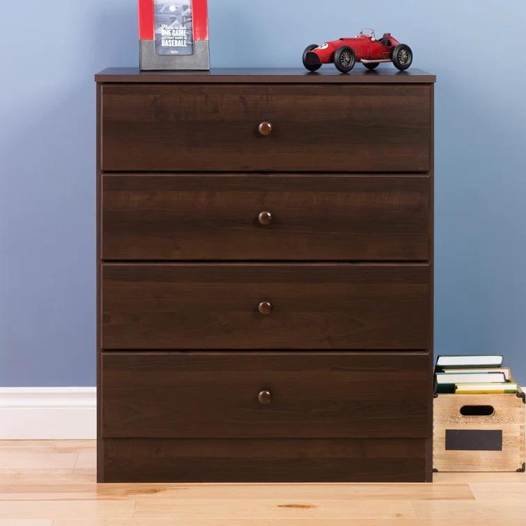 Mcclarrie Simplistic 4 Drawer 30" W Dresser